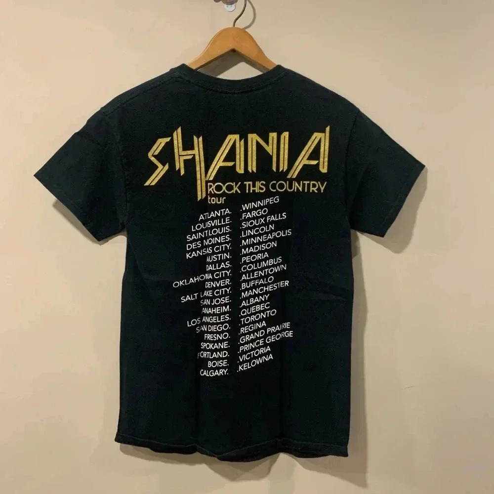 Shania Twain  Rock This Country Tour Concert T-Shirt - Picture 2 of 7